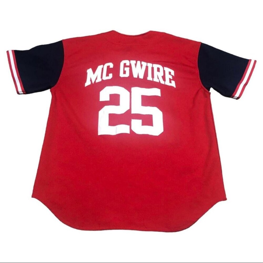 Vintage 90s Starter St. Louis Cardinals‎ Mark McGwire Jersey Adult Size Large